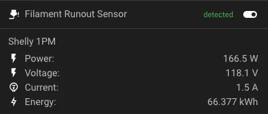 Mainsail Sensor Data Display
